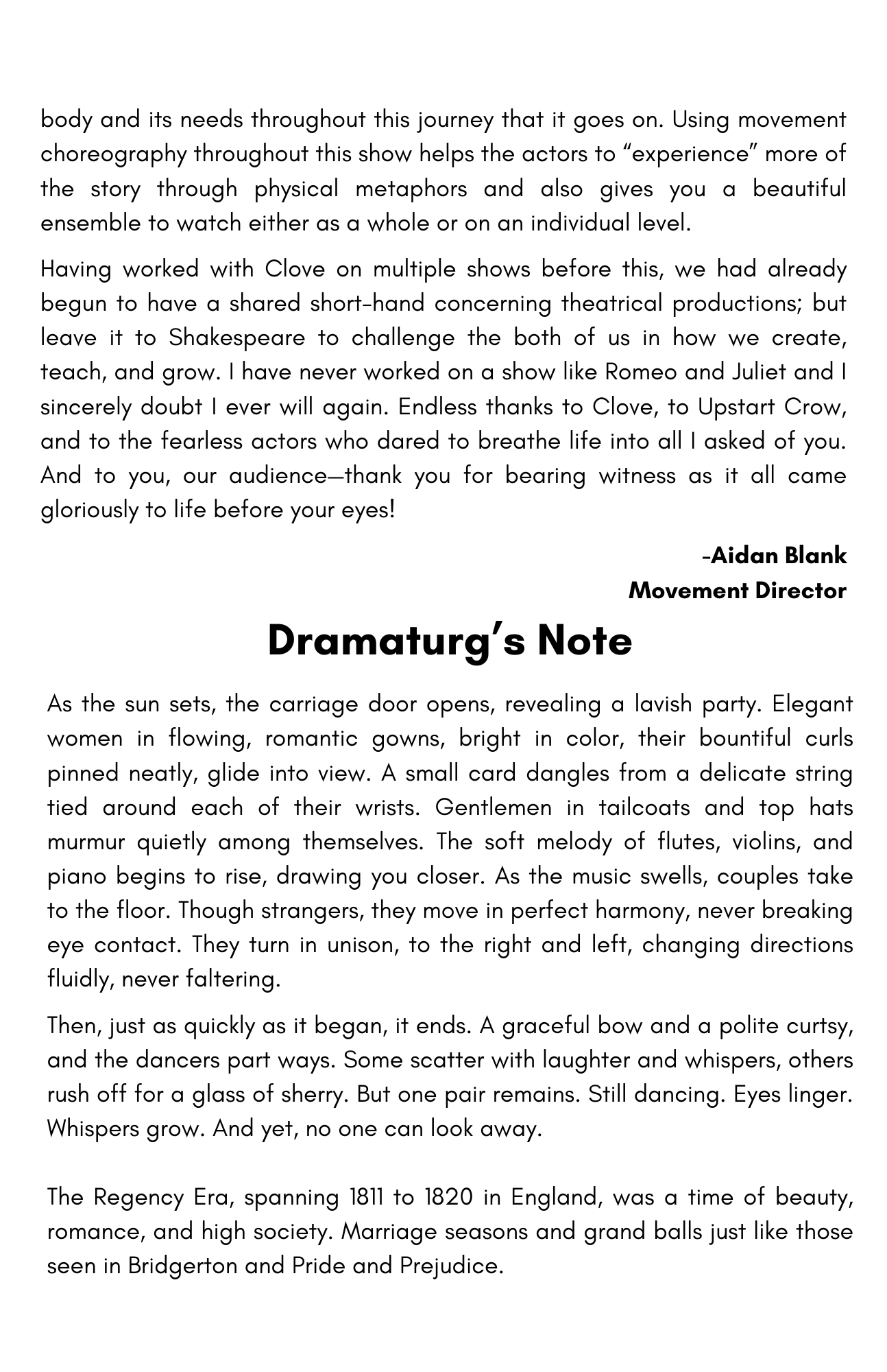 Director Note 1